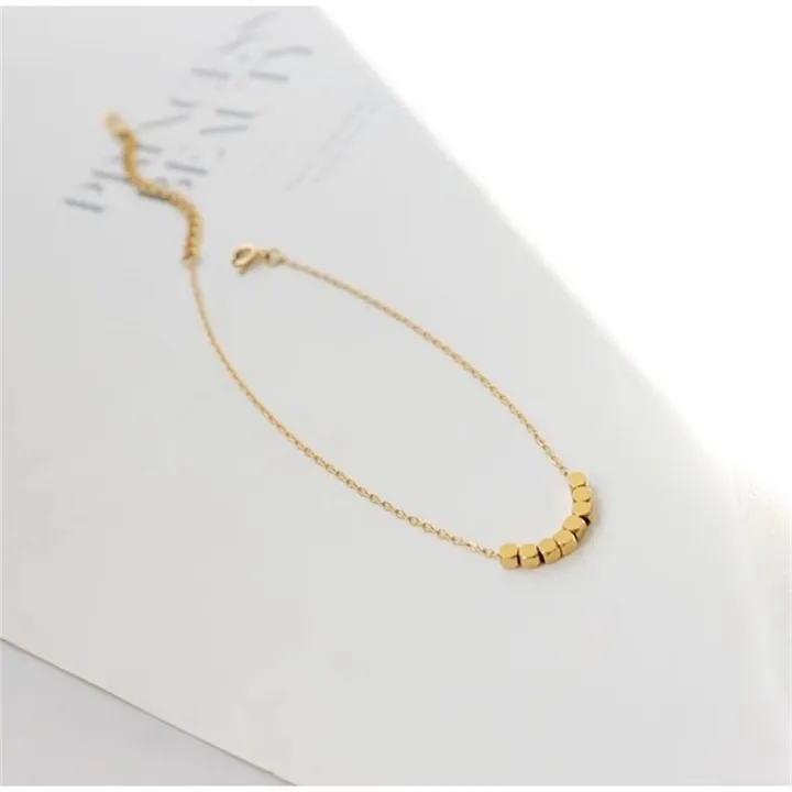 %E3%80%90Cheap%E3%80%91ZOXI%20crushed%20gold%20small%20square%20sugar%20anklet%20women's%20non-fading%20foot%20chain%20women's%20light%20luxury%20ins%20niche%20design%20eight%20directions%20to%20make%20money%20-%20Image%203