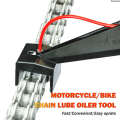 Qiyuanshop2025 New Fast Motorcycle Chain Lube Oiler Tool Mess-Free Chain Wax Bike Chain Cleaner Tool Lubricant Straw Holder Positioner Applicator. 