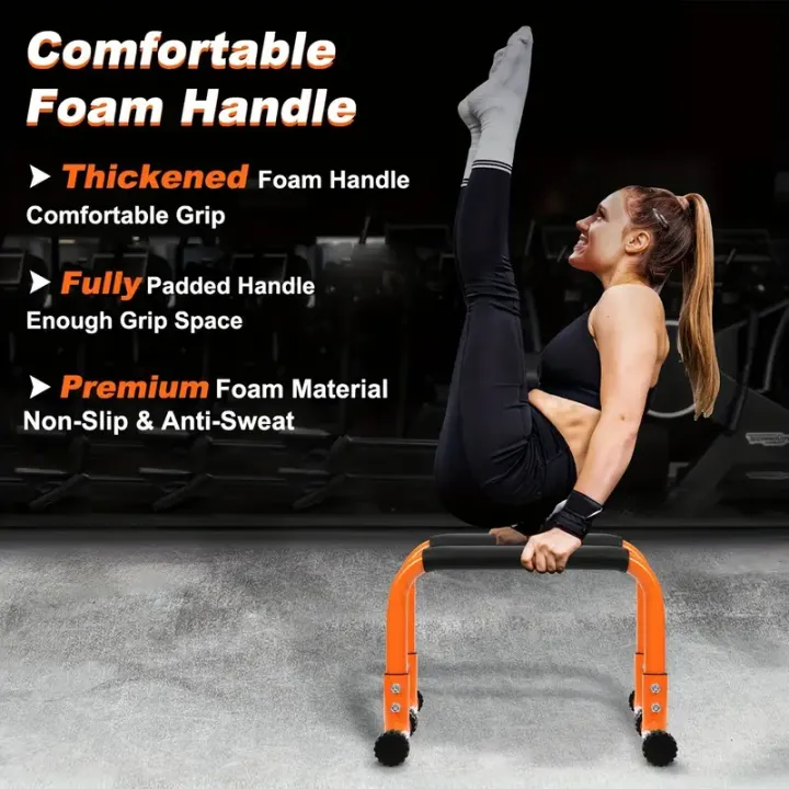 Push%20Up%20Bar,%2014''%20High%20Steel%20Parallettes%20&%20Dip%20Bar%20with%20Full%20Coverage%20Foam%20Handle,%20Heavy-Duty%20Calisthenics%20Parallel%20Bars%20for%20L-Sit,%20Dips,%20Home%20Gym%20Strength%20Training%20Workout%20-%20Image%202