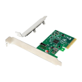 PCI-E X4 to USB 3.2 20Gbps Type-E Expansion Card Network Adapter Card ASM3242 Chip for Win 7/Win 8/Win 10/Linux. 