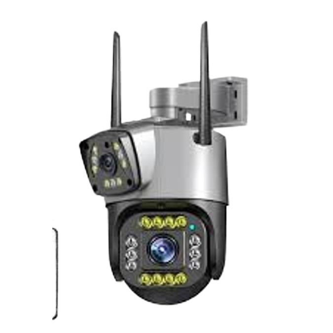 Dual Lens Security Camera V380 Pro Smart Home 4MP Auto Tracking Waterproof Outdoor Wireless WIFI IP Camera