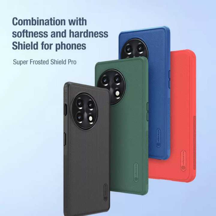 Nillkin Super Frosted Shield Pro Matte Case for Oneplus 11R & Oneplus Ace 2 Matte Cover