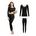 Warm Seamless Full Sleeved Winter Thermal Set For Women. 