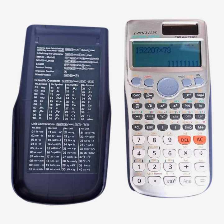 Scientific Calculator Fx 991 Es Plus Black