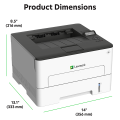 Lexmark B2236dw Mono Laser Printer (Duplex & Network, A4 Size). 