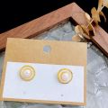 【Mega Sale】Super new retro style high-grade bright natural freshwater pearl earrings s925 silver needle hemp lace. 