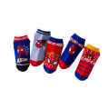 Linman 5 Pairs Spiderman Children's Socks Marvel iron Man Hulk Thor Anime kidsAffordable Boys Short Socks Cartoon Baby Spring Summer Sock 1-12 Y SMGSLIB Mother. 