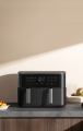 Xiaomi Mi Dual Zone Air Fryer 10L in Nepal | 3.5L + 6.5L Dual Baskets | 2700W High Power | 230°C Hot Air Fryer | 9 Preset Modes | Smart SYNC Cooking | 360° Air Circulation | 101 Recipes | Dishwasher-Safe Accessories. 