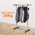 Single-Pole Clothes Hanger Single-Pole Telescopic Movable Portable Clothes Rack/Clothes Rack. 