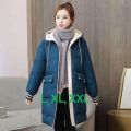 Puffer Korean Long Jacket For Women. 