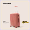 NUELITE 24-Inch Luggage ITAMI | 8 Wheel Spinner Trolley Bag | Anti-Theft Zipper Integrated Lock Extra Security | Hard Shell Suitcase. 