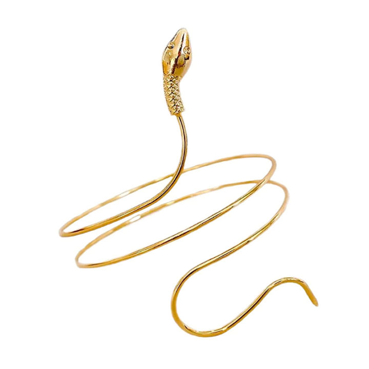 Punk%20Coiled%20Snake%20Spiral%20Upper%20Arm%20Cuff%20Armlet%20Armband%20Bangle%20Women%20Jewelry%20Egypt%20Swirl%20Snake%20Arm%20Cuff%20Armlet%20Bracelet%20Creek%20-%20Image%204
