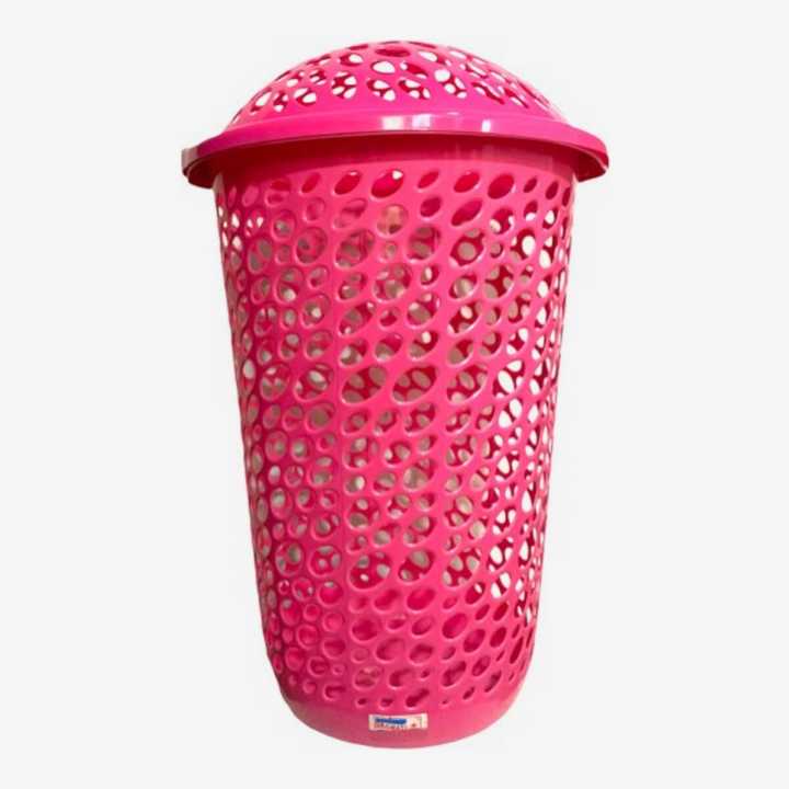 Bagmati%20Large%20Sized%20Laundry%20Basket%20%7C%20Plastic%20Sturdy%20Large%20Multipurpose%20Bucket%20With%20Lid%20%7C%20Strudy%20Plastic%20Laundry%20Basket%20-%20Image%202