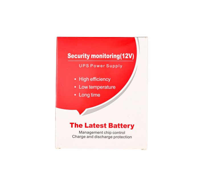 12V Security Monitoring UPS Power Supply – Backup for CCTV, DVR, NVR with Smart Protection