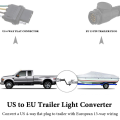 US to EU Trailer Light Converter 4-Pin to 13-Pin Trailer Light Converter Fantastic Trailer Light Converter. 