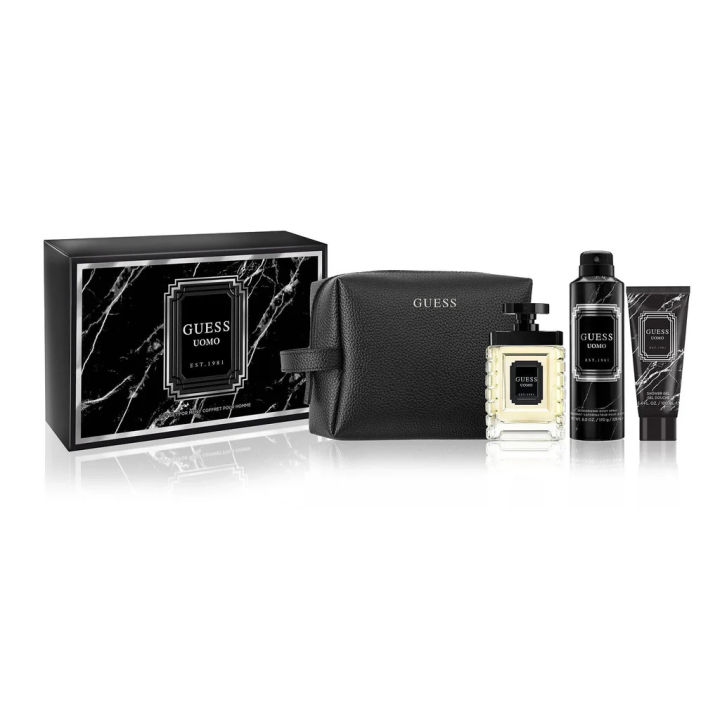 GUESS Uomo (EDT100ML+SG100ML+DBS170G+POUCH)