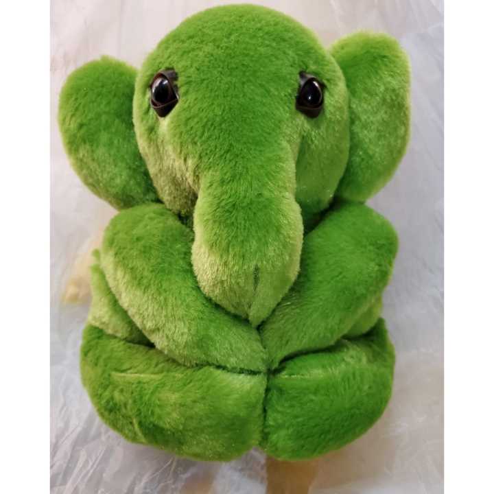 Special Unique Cute Soft Fiber Stuffed Ganesh Doll Toy 9 inch Special Valentines Day Gift Item Made In Nepal