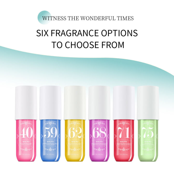 Victoriakey Digital Perfume English Edition Long-lasting Aroma Spray Cross-border Wholesale Fragrance Spray