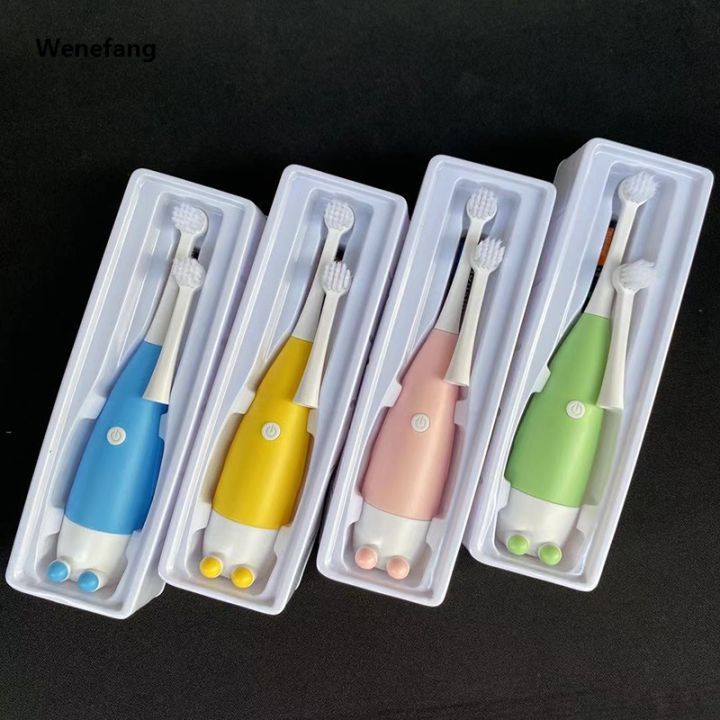 Wenefang%20Children%20Electric%20Toothbrush%20Soft%20Bristles%20Cute%20Little%20penguin%20Cartoon%20Replace%20Brush%20Head%20Baby%20Kids%20Dental%20Oral%20Hygiene%20Care%20-%20Image%202