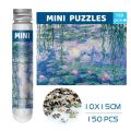 150PCS/Set Creative Oil Painting Jigsaw Puzzles Mini Gifts Puzzle Game Test Tube Family Educational Toys Adult Children. 
