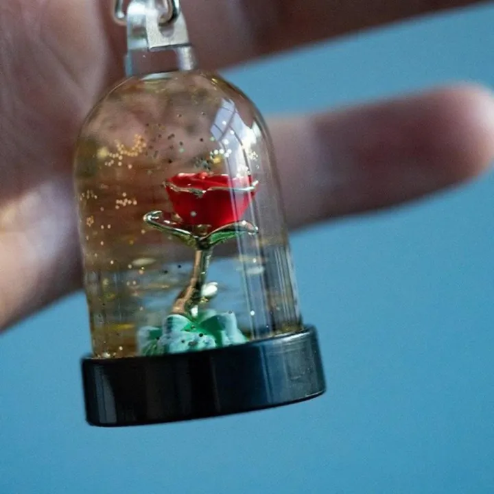 Cute%20Keychain%20Trendy%20Rose%20Little%20Prince'S%20Rose%20Flower%20Keychain%20Fashion%20Creative%20Moving%20Liquid%20Keychain%20for%20Handbag%20Accessory%20-%20Image%207