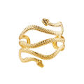 Open Snake Upper Arm Bangle Bracelet Adjustable Arm Cuff Bangle Bracelets for Women Fashion Jewelry. 