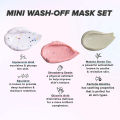 Private Label OEM Korean Skin Care Face Mud Mask Anti-Aging Exfoliating Hydrating Peel Off Facial Mask Set Gifts for Women. 