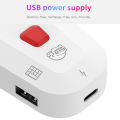 PH X2 USB Keyboard Mouse Adapter Sensitive Gaming Converter No Delay Keyboard Mouse Converter Compatible For Android IPhone System. 