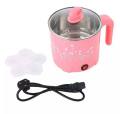 MTS Pot 2L Multifunction Pot Stainless Steel Electric Cooker Steamer Boiler Pot Steamer Multicooker, Fry & Steam 2in1 Pot. 