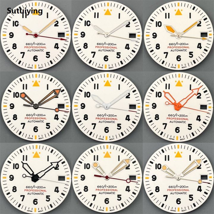 Sutuiying%20New%202025%2029mm%20White%20Pilot%20Style%20Watch%20Dial%20and%20Hand%20Sets%20C3%20Fashion%20Green%20Luminous%20Fit%20NH35%20ETA%20PT%20Movement%20Watch%20Parts%20for%20Mod%20-%20Image%203