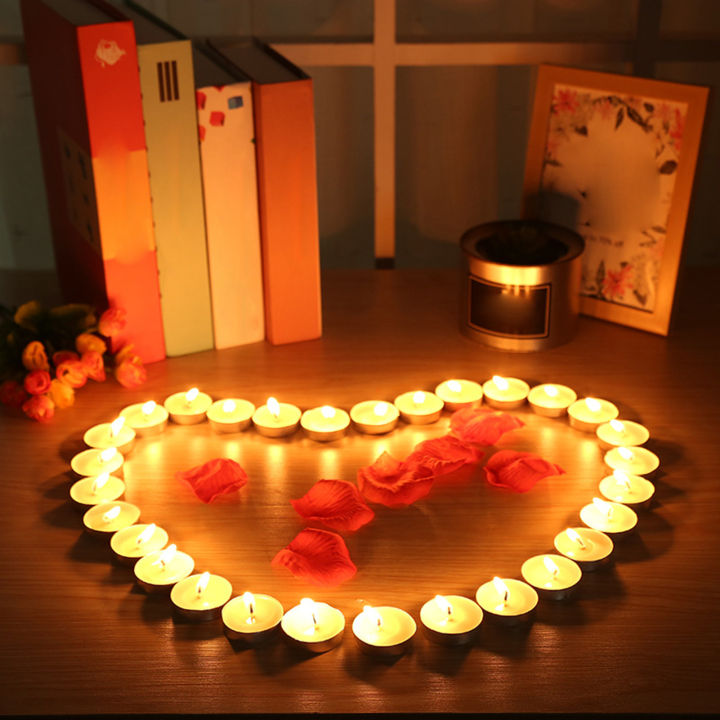 50Pcs/Set%20Tealight%20Candles,%20Lightweight%20For%20Diwali,%20Christmas,%20And%20Any%20Decorations%20-%20Image%204