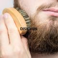 DISICHEN 4pcs/set Hair Dough Beard Brush Comb Scissors Set for Men Soft Boar Bristle Brush Bamboo Wide Tooth Comb Soften Your Beard Fashion. 
