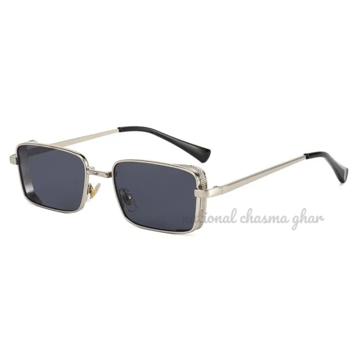 Thin%20Square%20Sunglass%20Designer%20%20Fashion%20Gentle%20Frame%20Sunglasses%20For%20Unisex%20-%20Image%204