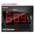 Sojhoop TA653A Digital Sound Level Meter Large Screen Display Noise DB Meter Wall Hanging Type Alarm Hospital Restaurant Bar School. 