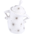 Fun Airtight Kitchen Storage Canisters Cute Food Storage Jar with Airtight Lid for Kitchen,D. 