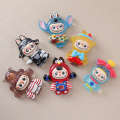 Cartoon Oversized Ice Transparent Labubu Costume DIY Resin Accessories Cream Glue Cup Fridge Magnet Decoration Materials. 