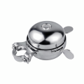 Retro Metal Bicycle Alarm Bell Black Silver Double-sided Retro Bells Loud Horn Cycling Handlebar. 