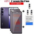 Uonevic Lens Protective Film VO Y20 Protective Film VI/Matte Ceramic Film 5G Clear Porcelain Film VIVM 6-in-1 Hot Selling Ceramic BLKNAIO Y200 Purple Glass Screen 0 5G Privacy Ceramic Tempered Glass Mobile Phone Camera. 
