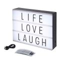 LED Light Up Box Cinematic Message Board. 