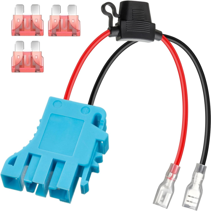 NCANRUI 12 AWG Wire Harness Connector Replacement Compatible with Peg-Perego 12V SLA Battery Ride on Vehicle Riding Toys