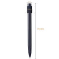 Likovie Writing Gel Pen Rotation Answer Black Gel Pen Silent Bearing Design Comfortable Grip Rotatable Ballpoint Pen for Kids in Asia Anxiety. 