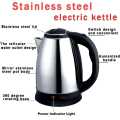 Milda Stainless Steel Electric Cordless Kettle 1.8 Litre MLD-108 EK. 