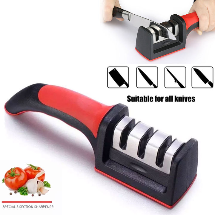 3 Stage Manual Knife Sharpener