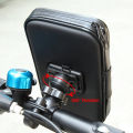 Durable Handlebar Stand Bracket Non-slip Bike Mount Cellphone Bag Bicycle Motorcycle Phone Holder Waterproof Phone Case. 