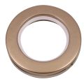 NAMUNY 50 Pack Curtain Grommet, Inner Diameter 43mm Curtain Eyelet Rings Nanoscale Low Noise Roman Ring (Coffee). 