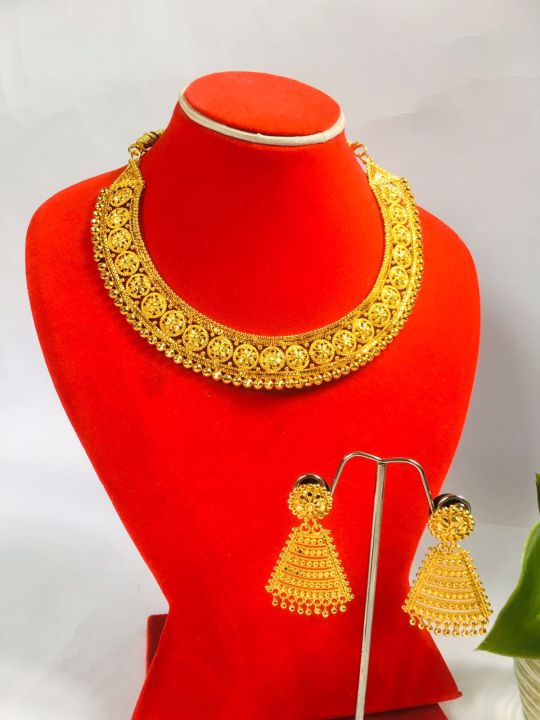 New%20Design%20Gold%20Plated%20Gold%20Design%20Mini%20Haar%20For%20Women%20-%20Image%202