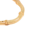 Vintage Bamboo Bag Wooden Handles Replacement Diy Accessories For Women Handbags Gener. 