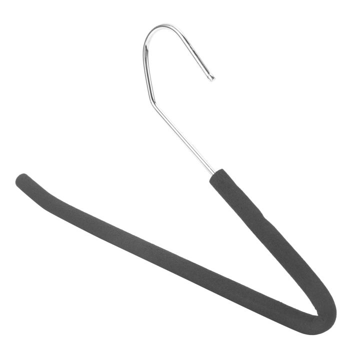 fasdaga%20Open%20End%20Trouser%20Hangers%20Slack%20Hanger%20with%20Non-Slip%20Foam%20Coated%20Black%2010-Pack%20-%20Image%207