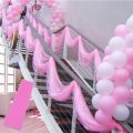 10m Organza Wedding Decoration Sheer Fabric Wedding Backdrop Chair Sashes Staircase Chair Back Gauze Tulle Roll. 