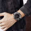 SKMEI 1506 Digital Sport Fashion Backlight Alarm Waterproof Wrist Watch For Men. 